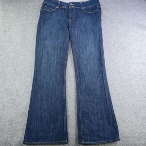 Paige Jeans Women's 32 Hidden‎ Hills Bootcut Blue Denim 35x31 Mid Rise